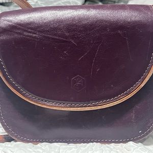 Valentina small crossbody genuine leather